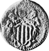 Italy Quattrino ND (1720) KM# 126 Papal States - Ferrara/ City Standard Coinage coin obverse