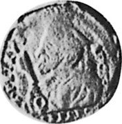 Italy Quattrino ND (1720) KM# 126 Papal States - Ferrara/ City Standard Coinage coin reverse