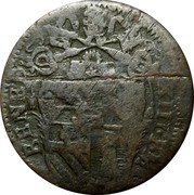Italy Quattrino Benedict XIII. Gubbio ND (1724) KM# 105 BENED XIII P M coin obverse Italy Quattrino Benedict XIII. Gubbio ND (1724) KM# 105 BENED XIII P M coin obverse