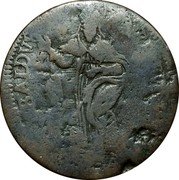 Italy Quattrino Benedict XIII. Gubbio ND (1724) KM# 105 S VBALDVS EP EVGVBII coin reverse Italy Quattrino Benedict XIII. Gubbio ND (1724) KM# 105 S VBALDVS EP EVGVBII coin reverse