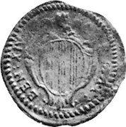 Italy Quattrino Benedict XIV. Ravenna ND (1750) KM# 16 BEN XIV coin obverse Italy Quattrino Benedict XIV. Ravenna ND (1750) KM# 16 BEN XIV coin obverse