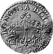 Italy Scudo D'oro Alexander VII 1656 KM# 53 BONONIA DOCET coin reverse