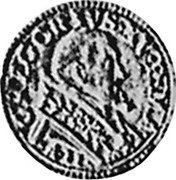Italy Scudo D'oro Gregory XVI ND (1622) 1622-II KM# 103 GREGORIVS XV M A coin obverse Italy Scudo D'oro Gregory XVI ND (1622) 1622-II KM# 103 GREGORIVS XV M A coin obverse