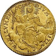 Italy Zecchino Sede Vacante 1774 KM# 1024 VENI LMVEN COR DIVM 1774 coin reverse Italy Zecchino Sede Vacante 1774 KM# 1024 VENI LMVEN COR DIVM 1774 coin reverse