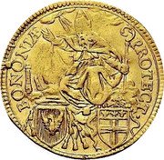 Italy Zecchino Pius VI 1778 GP KM# 279 BONONIÆ PROTECT coin reverse Italy Zecchino Pius VI 1778 GP KM# 279 BONONIÆ PROTECT coin reverse