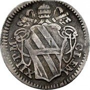 Italy 1/2 Grosso (Mezzo Grosso) Clement XII ND KM# 831 CLEM XII P M coin obverse Italy 1/2 Grosso (Mezzo Grosso) Clement XII ND KM# 831 CLEM XII P M coin obverse
