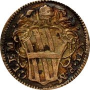 Italy 1/2 Grosso (Mezzo Grosso) Clement XII ND KM# 830 CLEM XII P M coin obverse Italy 1/2 Grosso (Mezzo Grosso) Clement XII ND KM# 830 CLEM XII P M coin obverse
