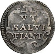 Italy 1/2 Grosso (Mezzo Grosso) Clement XII ND KM# 831 VT SALVI FIANT coin reverse Italy 1/2 Grosso (Mezzo Grosso) Clement XII ND KM# 831 VT SALVI FIANT coin reverse