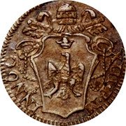 Italy 1/2 Grosso (Mezzo Grosso) Innocent XIII 1721 KM# 776 INNOC XIII P M coin obverse Italy 1/2 Grosso (Mezzo Grosso) Innocent XIII 1721 KM# 776 INNOC XIII P M coin obverse