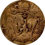Italy 1/2 Grosso (Mezzo Grosso) Innocent XIII ND KM# 777 INNOC XIII P M coin obverse Italy 1/2 Grosso (Mezzo Grosso) Innocent XIII ND KM# 777 INNOC XIII P M coin obverse