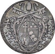 Italy 1/2 Scudo Pius VII 1802 R III KM# 1247 PIVS VII PONT M A III coin obverse Italy 1/2 Scudo Pius VII 1802 R III KM# 1247 PIVS VII PONT M A III coin obverse
