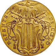 Italy 2 Zecchino Benedict XIV 1748 VIII KM# 956 REPENTE DE CAELO coin reverse Italy 2 Zecchino Benedict XIV 1748 VIII KM# 956 REPENTE DE CAELO coin reverse