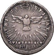 Italy Doppio Giulio (1/5 Scudo) Girolamo Colonna di Sciarra 1758 MDCCLVIII KM# 979 VBI UVLT SPIRAT QUINTO DI SCV coin reverse Italy Doppio Giulio (1/5 Scudo) Girolamo Colonna di Sciarra 1758 MDCCLVIII KM# 979 VBI UVLT SPIRAT QUINTO DI SCV coin reverse