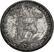 Italy Giulio Clement X 1673 MDCLXXIII (1673)-IIII KM# 354 VENANTIVS CAMERS ANCTVS coin reverse Italy Giulio Clement X 1673 MDCLXXIII (1673)-IIII KM# 354 VENANTIVS CAMERS ANCTVS coin reverse