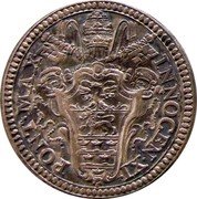 Italy Giulio Innocent XI 1676 MDCLXXVI KM# 409 PONT MAX INNOCEN XI coin obverse Italy Giulio Innocent XI 1676 MDCLXXVI KM# 409 PONT MAX INNOCEN XI coin obverse