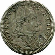 Italy Giulio Innocent XI 1677 II KM# 396 GRESSVS MEOS DIRIGE coin obverse Italy Giulio Innocent XI 1677 II KM# 396 GRESSVS MEOS DIRIGE coin obverse