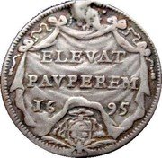 Italy Giulio Innocent XII 1695 V KM# 587 ELEVAT PAVPEREM 16 95 coin reverse Italy Giulio Innocent XII 1695 V KM# 587 ELEVAT PAVPEREM 16 95 coin reverse
