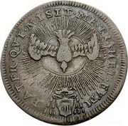 Italy Giulio Cardinal Giovanni Spinola 1700 MDCC KM# 641 PATER QVI MISIT ME TRAHET EVM coin reverse Italy Giulio Cardinal Giovanni Spinola 1700 MDCC KM# 641 PATER QVI MISIT ME TRAHET EVM coin reverse