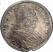 Italy Giulio Clement XII 1730 MDCCXXX KM# 836 CLEMENS XII PONT M coin obverse Italy Giulio Clement XII 1730 MDCCXXX KM# 836 CLEMENS XII PONT M coin obverse