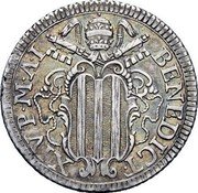 Italy Giulio Benedict XIV 1741 MDCCXLI-I KM# 942 BENEDICT XIV P M A I coin obverse Italy Giulio Benedict XIV 1741 MDCCXLI-I KM# 942 BENEDICT XIV P M A I coin obverse
