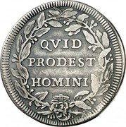 Italy Giulio Innocent XI ND (1681) VI KM# 423 QVID PRODEST HOMINI coin reverse Italy Giulio Innocent XI ND (1681) VI KM# 423 QVID PRODEST HOMINI coin reverse