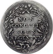Italy Giulio Clement XI ND (1709) IX KM# 715 NON CONCVPI SCES ARGENTVM coin reverse Italy Giulio Clement XI ND (1709) IX KM# 715 NON CONCVPI SCES ARGENTVM coin reverse