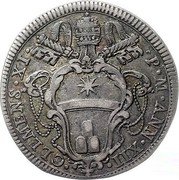 Italy Giulio Clement XI ND (1712) XII KM# 747 CLEMENS XI P M ANN XII coin obverse Italy Giulio Clement XI ND (1712) XII KM# 747 CLEMENS XI P M ANN XII coin obverse