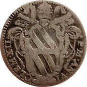 Italy Giulio Clement XII ND (1735) ND(1735)-VI KM# 848 P M AN VI CLEM XII coin obverse Italy Giulio Clement XII ND (1735) ND(1735)-VI KM# 848 P M AN VI CLEM XII coin obverse