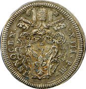 Italy Giulio Innocent XIII ND KM# 780 INNOCEN XIII P M coin obverse