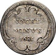 Italy Grosso Innocent XI 1685 KM# 466 NOCET MINVS 1685 coin reverse Italy Grosso Innocent XI 1685 KM# 466 NOCET MINVS 1685 coin reverse