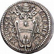 Italy Grosso Clement XI 1701 MDCCI KM# 659 CLEMENS XI P M A I coin obverse Italy Grosso Clement XI 1701 MDCCI KM# 659 CLEMENS XI P M A I coin obverse