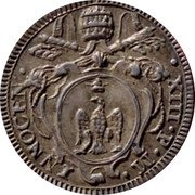 Italy Grosso Innocent XIII 1721 KM# 778 INNOCEN XIII P M coin obverse Italy Grosso Innocent XIII 1721 KM# 778 INNOCEN XIII P M coin obverse