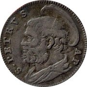 Italy Grosso Clement XII 1735 ND(1735)-V KM# 856 S PETERVS AP coin reverse Italy Grosso Clement XII 1735 ND(1735)-V KM# 856 S PETERVS AP coin reverse