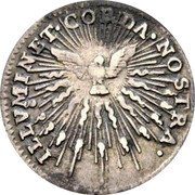 Italy Grosso Radiant Dove 1740 MDCCXL KM# 924 ILLVMINET CORDA NOSTRA coin reverse Italy Grosso Radiant Dove 1740 MDCCXL KM# 924 ILLVMINET CORDA NOSTRA coin reverse