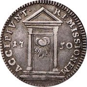 Italy Grosso Benedict XIV 1750 XI KM# 967 ACCIPIVNT REVISSIONEM 17 50 coin reverse Italy Grosso Benedict XIV 1750 XI KM# 967 ACCIPIVNT REVISSIONEM 17 50 coin reverse