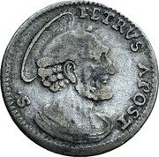 Italy Grosso (Benedict XIV) KM# 927 S PETRVS APOST coin reverse Italy Grosso (Benedict XIV) KM# 927 S PETRVS APOST coin reverse