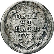 Italy Grosso Clement XI ND (1712) XIII KM# 705 DATE ET DABI TVR coin reverse Italy Grosso Clement XI ND (1712) XIII KM# 705 DATE ET DABI TVR coin reverse