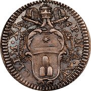 Italy Grosso Clement XI St. Paul ND (1715) XVI KM# 760 CLEM XI P M A XVI coin obverse Italy Grosso Clement XI St. Paul ND (1715) XVI KM# 760 CLEM XI P M A XVI coin obverse