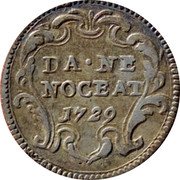 Italy Grosso Benedict XIII ND (1726) ND(1726)-VI KM# 815 DA NE NOCEAT 1729 coin reverse Italy Grosso Benedict XIII ND (1726) ND(1726)-VI KM# 815 DA NE NOCEAT 1729 coin reverse