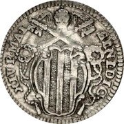 Italy Grosso Benedict XIV ND (1740) I KM# 928 BENEDIC XIV P M A I coin obverse Italy Grosso Benedict XIV ND (1740) I KM# 928 BENEDIC XIV P M A I coin obverse