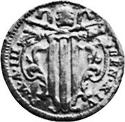 Italy Grosso Benedict XIV ND (1742) III KM# 945 BEN XIV P M A III coin obverse Italy Grosso Benedict XIV ND (1742) III KM# 945 BEN XIV P M A III coin obverse
