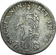 Italy Grosso Benedict XIV ND (1748) VIII KM# 951 MACVLA NON EST IN TB coin reverse Italy Grosso Benedict XIV ND (1748) VIII KM# 951 MACVLA NON EST IN TB coin reverse