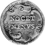 Italy Grosso Innocent XI ND KM# 467 NOCET MENVS coin reverse Italy Grosso Innocent XI ND KM# 467 NOCET MENVS coin reverse