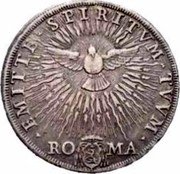Italy Piastra Paluzzo Paluzzi Altieri 1689 MDCLXXXIX KM# 497 EMITTE SPIRITVM TVVM RO MA coin reverse Italy Piastra Paluzzo Paluzzi Altieri 1689 MDCLXXXIX KM# 497 EMITTE SPIRITVM TVVM RO MA coin reverse