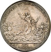 Italy Piastra Innocent XII 1698 VIII KM# 608 GRATIA VOBIS ET PAX MVLTIPLICETVR S V OP 16 98 coin reverse Italy Piastra Innocent XII 1698 VIII KM# 608 GRATIA VOBIS ET PAX MVLTIPLICETVR S V OP 16 98 coin reverse