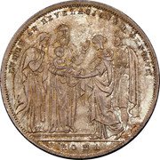 Italy Scudo Gregory XVI 1831 R I KM# 1315.1 LVMEN AD REVELATIONEM GENTIVM ROMA coin reverse Italy Scudo Gregory XVI 1831 R I KM# 1315.1 LVMEN AD REVELATIONEM GENTIVM ROMA coin reverse