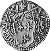 Italy Scudo D'oro Urban VIII 1625 KM# A149 VREANVS VIII P MAX coin obverse Italy Scudo D'oro Urban VIII 1625 KM# A149 VREANVS VIII P MAX coin obverse