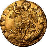 Italy Scudo D'oro Urban VIII 1642 XX KM# 203 VIVIT DEVS coin reverse Italy Scudo D'oro Urban VIII 1642 XX KM# 203 VIVIT DEVS coin reverse