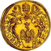 Italy Scudo D'oro Innocent XIII 1722 ND(1722)-II KM# 790 INNOCENT XIII P M A II coin obverse Italy Scudo D'oro Innocent XIII 1722 ND(1722)-II KM# 790 INNOCENT XIII P M A II coin obverse