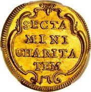 Italy Scudo D'oro Innocent XIII 1722 ND(1722)-II KM# 790 SECTA MINI CHARITA TEM coin reverse Italy Scudo D'oro Innocent XIII 1722 ND(1722)-II KM# 790 SECTA MINI CHARITA TEM coin reverse